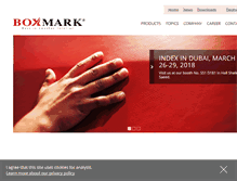 Tablet Screenshot of boxmark.com